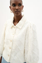 Shop Joseph Ribkoff Cotton Twill Jacket With Balloon Sleeves - Joseph Ribkoff