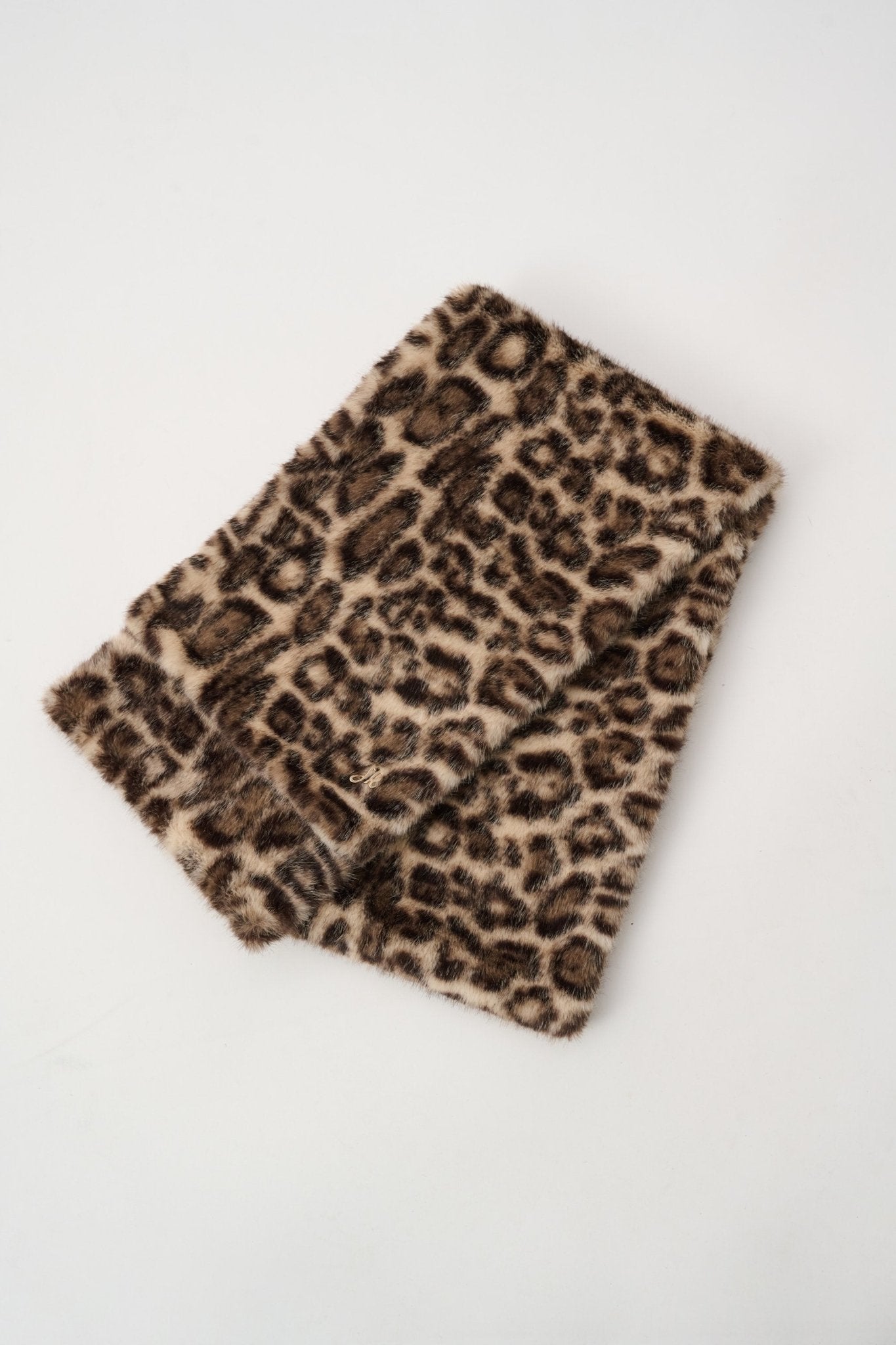 Shop Joseph Ribkoff Faux Fur Leopard Print Scarf - Joseph Ribkoff