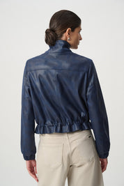 Shop Joseph Ribkoff Faux Suede Blouson Jacket - Joseph Ribkoff