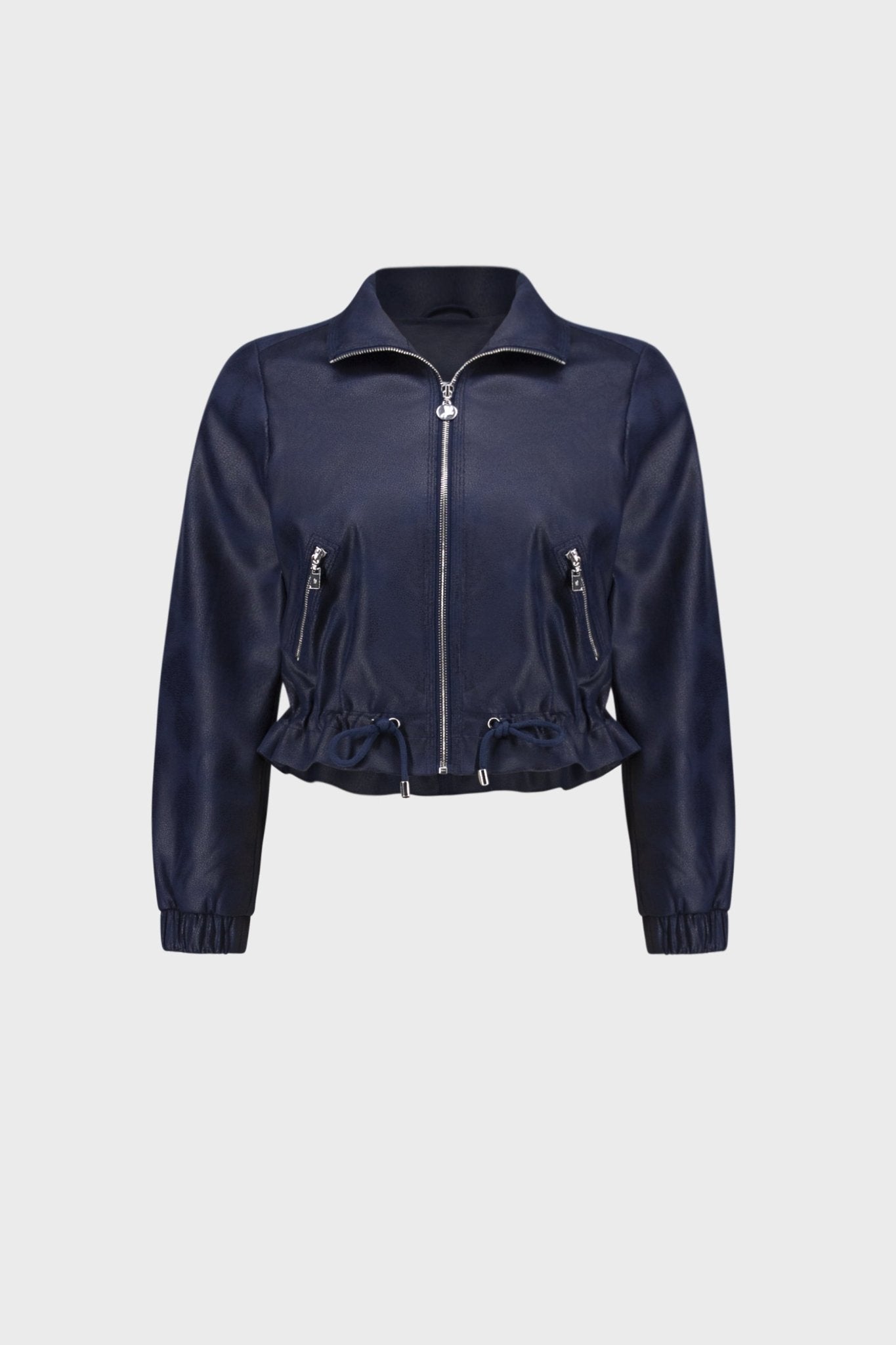 Shop Joseph Ribkoff Faux Suede Blouson Jacket - Joseph Ribkoff