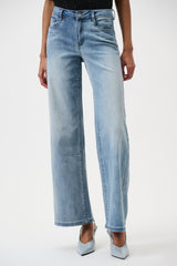 Joseph Ribkoff Goldie Classic Wide-Leg Jeans