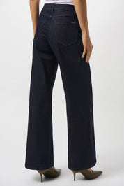 Shop Joseph Ribkoff Goldie Classic Wide - Leg Stretch Jeans - Joseph Ribkoff