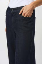 Shop Joseph Ribkoff Goldie Classic Wide - Leg Stretch Jeans - Joseph Ribkoff