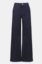Shop Joseph Ribkoff Goldie Classic Wide - Leg Stretch Jeans - Joseph Ribkoff