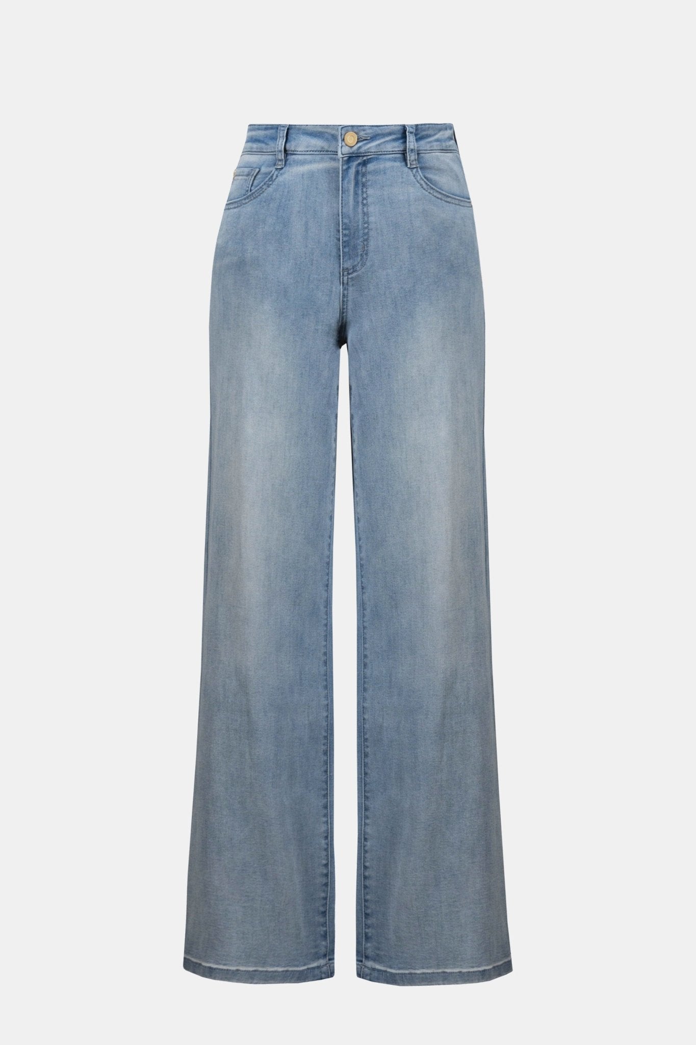 Shop Joseph Ribkoff Goldie Classic Wide - Leg Stretch Jeans - Joseph Ribkoff