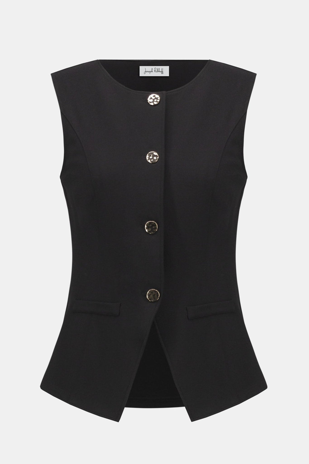 Shop Joseph Ribkoff Heavy Knit Fitted Vest 253156 - Joseph Ribkoff