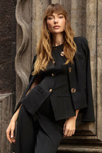 Shop Joseph Ribkoff Heavy Knit Fitted Vest 253156 - Joseph Ribkoff