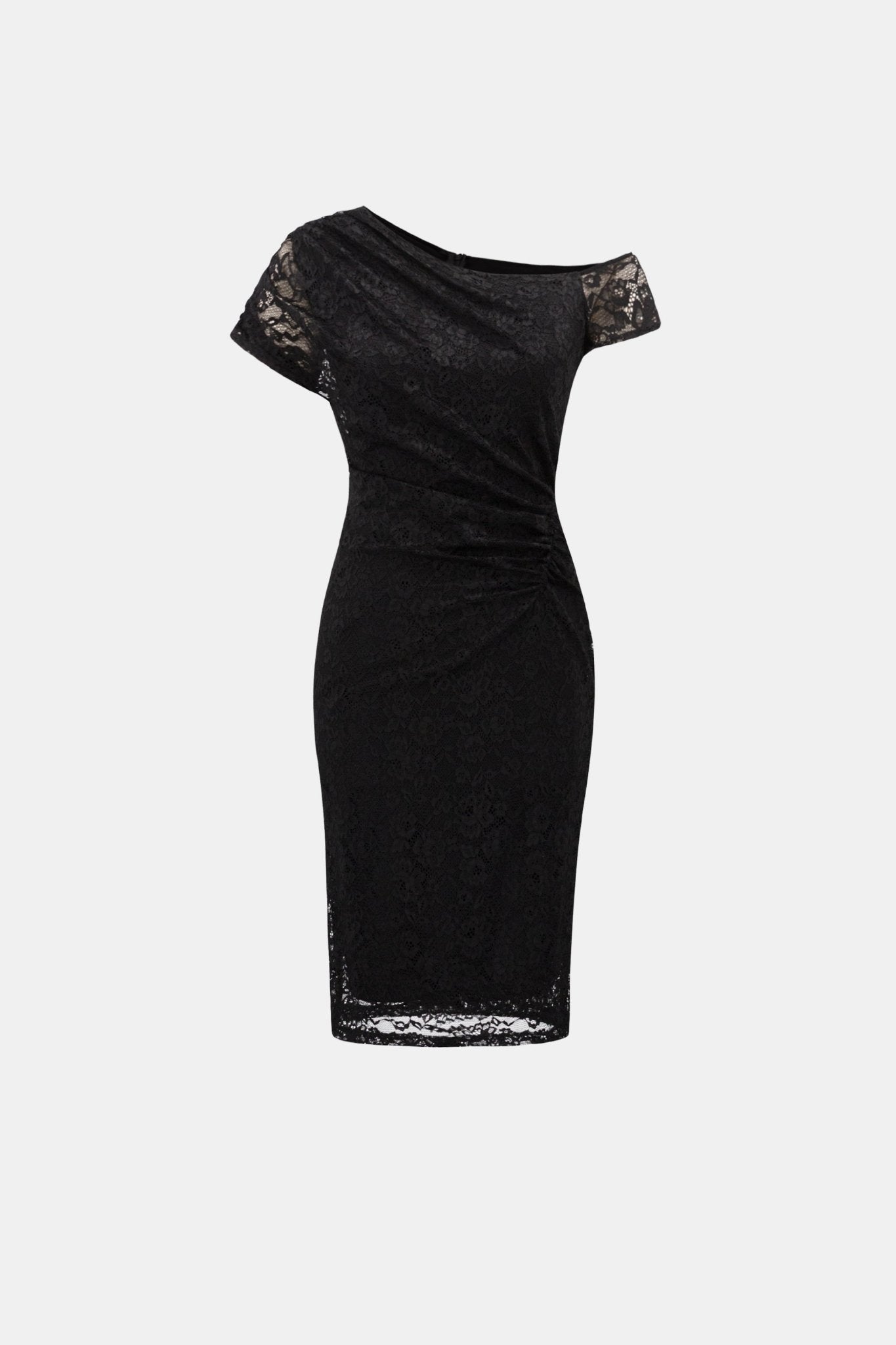 Shop Joseph Ribkoff Lace Off-Shoulder Sheath Dress 264200 - Joseph Ribkoff