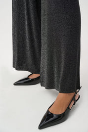 Shop Joseph Ribkoff Lurex Sweater Wide-Leg Pants 264942 - Joseph Ribkoff