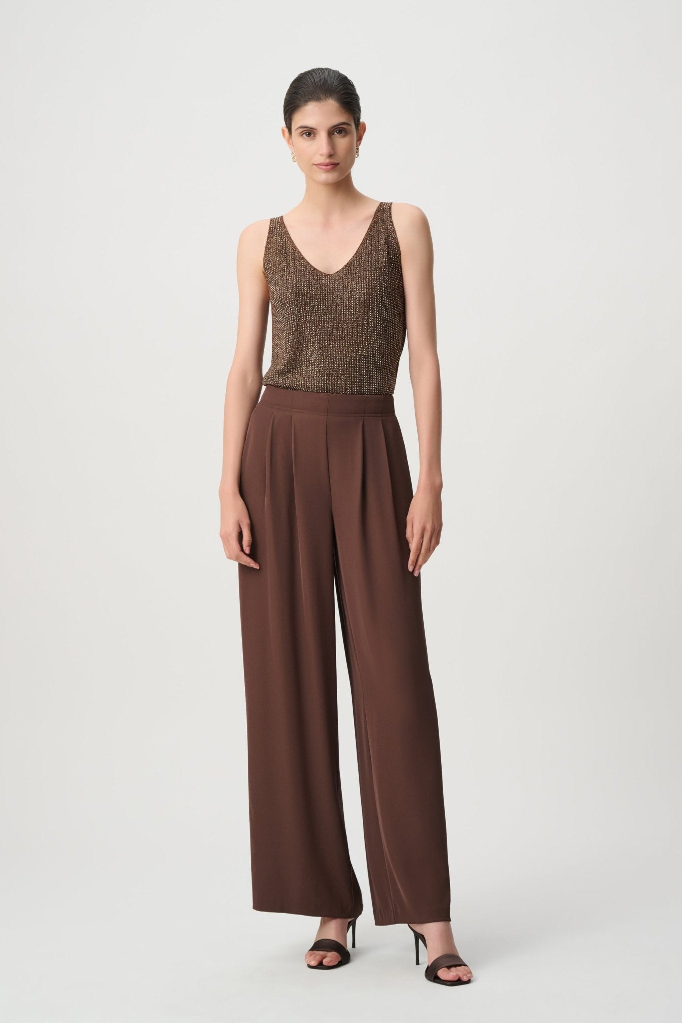 Shop Joseph Ribkoff Metallic Knitted Camisole - Joseph Ribkoff
