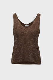 Shop Joseph Ribkoff Metallic Knitted Camisole - Joseph Ribkoff