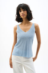 Joseph Ribkoff Metallic Knitted Camisole