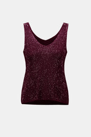 Shop Joseph Ribkoff Metallic Knitted Camisole - Joseph Ribkoff
