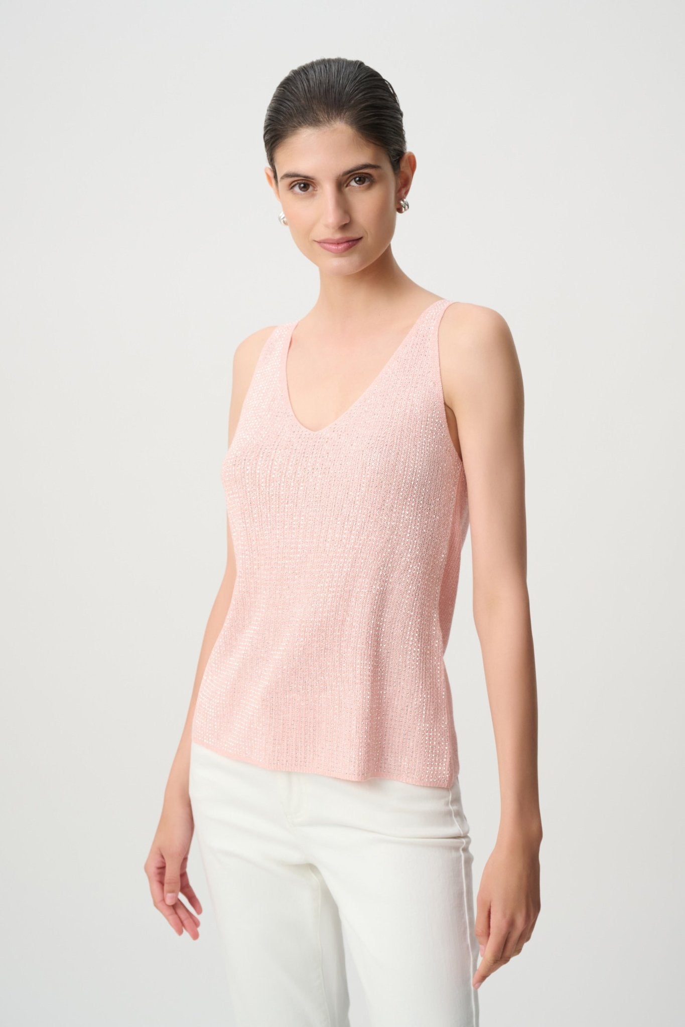 Shop Joseph Ribkoff Metallic Knitted Camisole - Joseph Ribkoff