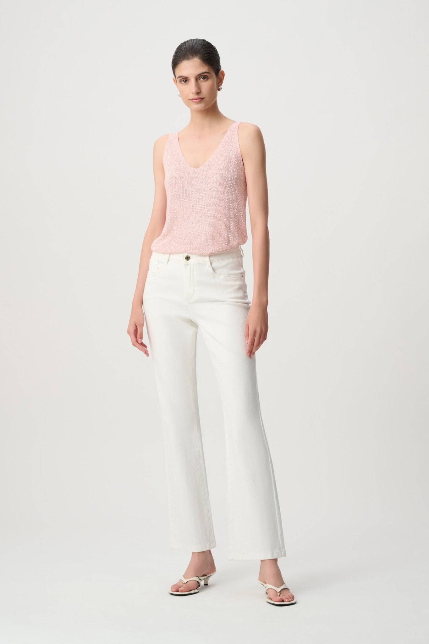 Shop Joseph Ribkoff Metallic Knitted Camisole - Joseph Ribkoff