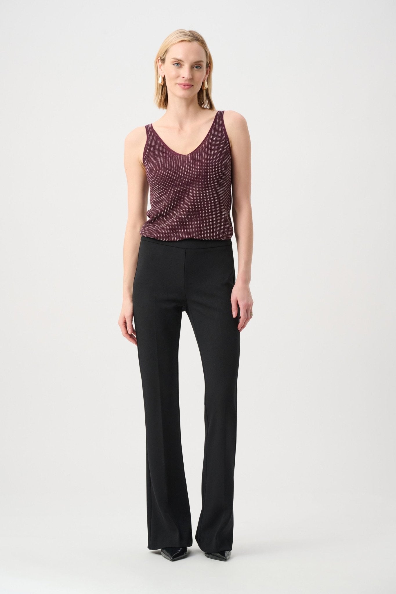 Shop Joseph Ribkoff Metallic Knitted Camisole - Joseph Ribkoff