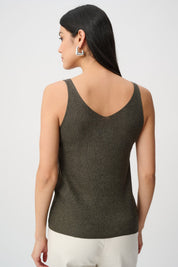 Shop Joseph Ribkoff Metallic Knitted Camisole - Joseph Ribkoff