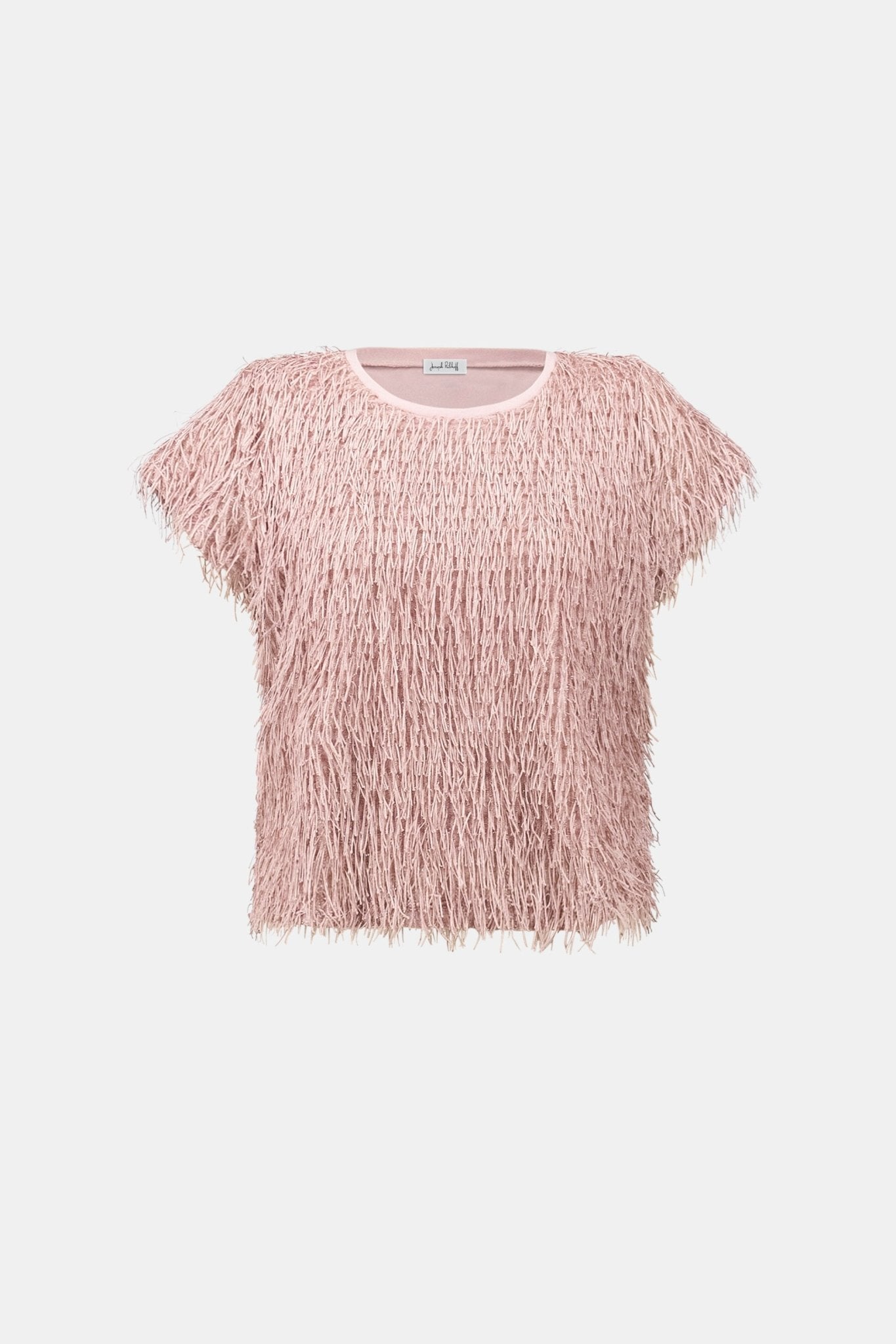 Shop Joseph Ribkoff Novelty Fringe Top - Joseph Ribkoff