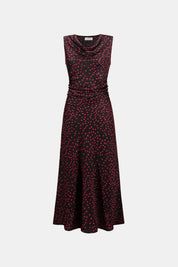 Shop Joseph Ribkoff Polka Dot A-Line Dress - Joseph Ribkoff