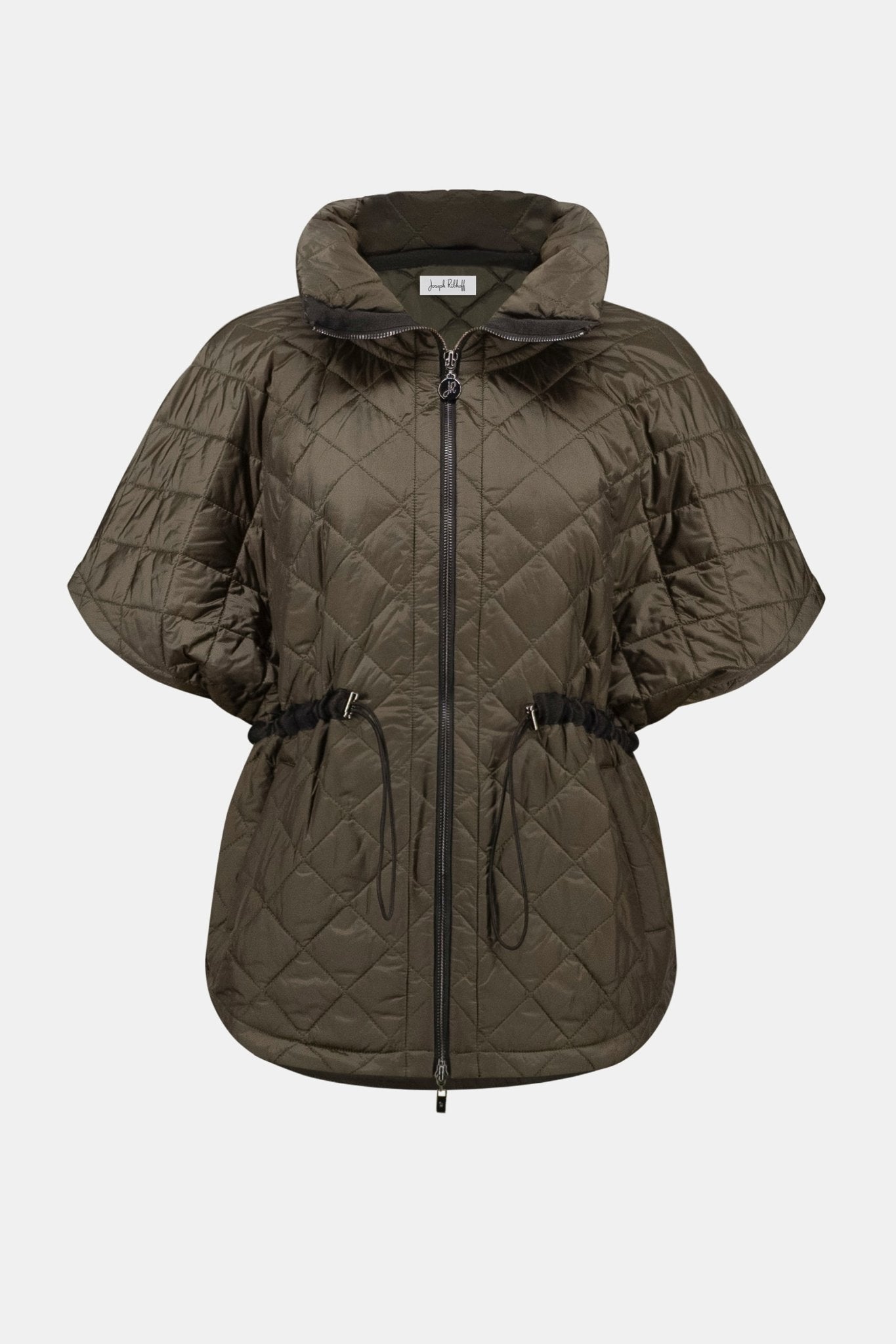 Shop Joseph Ribkoff Quilted Shawl - Neck Vest - Joseph Ribkoff