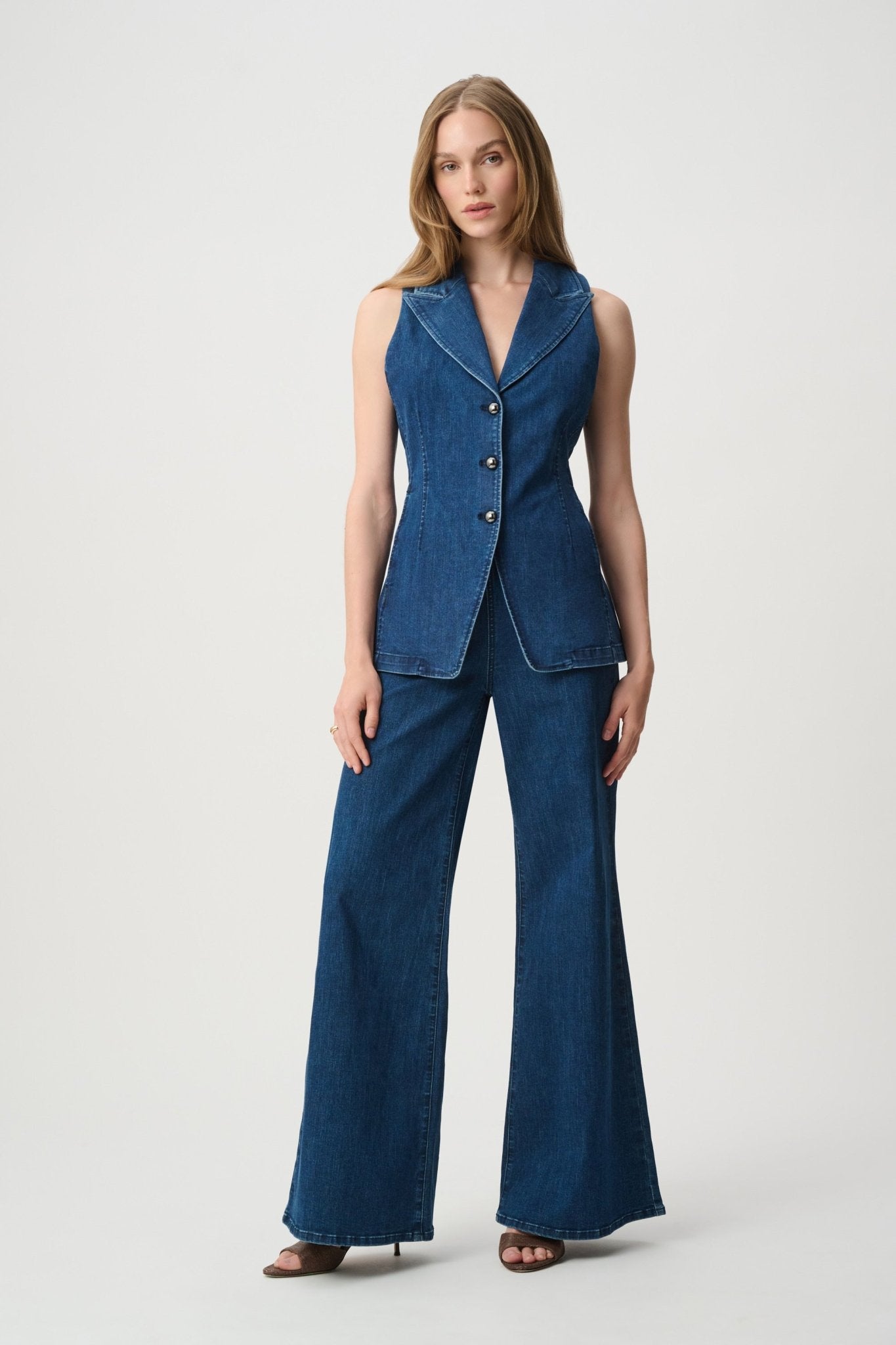 Shop Joseph Ribkoff Repreve® High Rise Flare Jeans - Joseph Ribkoff