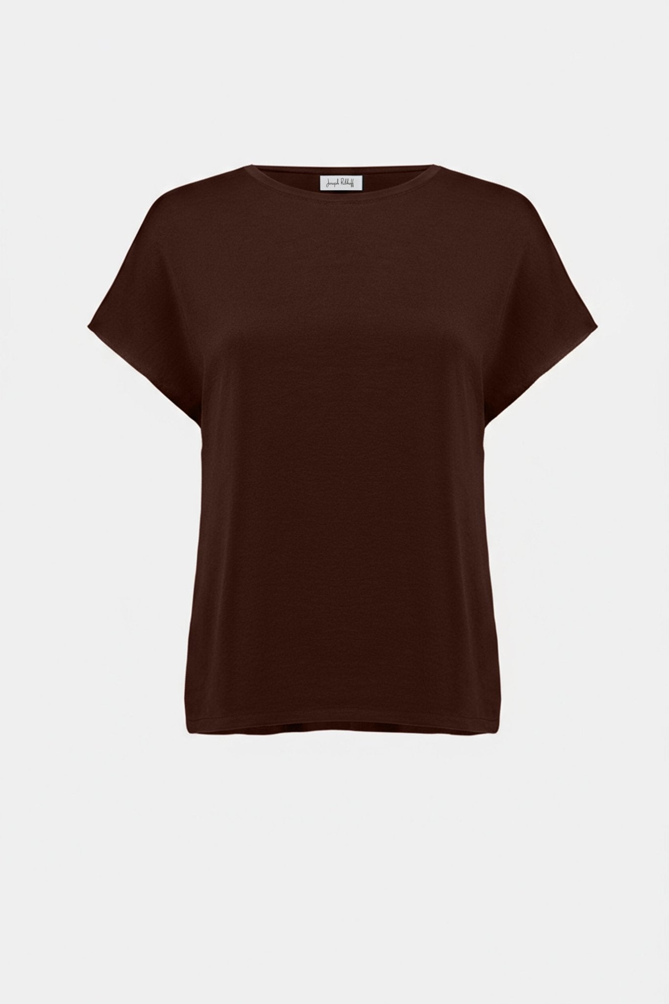 Shop Joseph Ribkoff Satin & Silky Knit Straight Top - Joseph Ribkoff