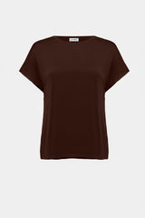 Joseph Ribkoff Satin & Silky Knit Straight Top
