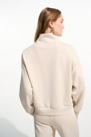 Shop Joseph Ribkoff Scuba Jersey Boxy Sweatshirt - Joseph Ribkoff