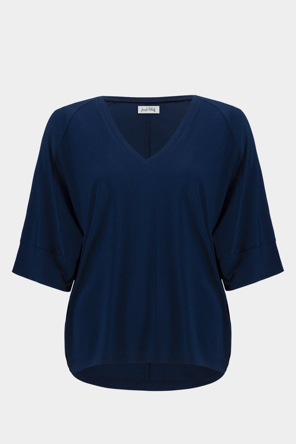 Shop Joseph Ribkoff Silky Knit Boxy Top With V - neckline - Joseph Ribkoff