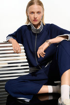 Shop Joseph Ribkoff Sport Scuba Jersey Jacket With Funnel Collar - Joseph Ribkoff