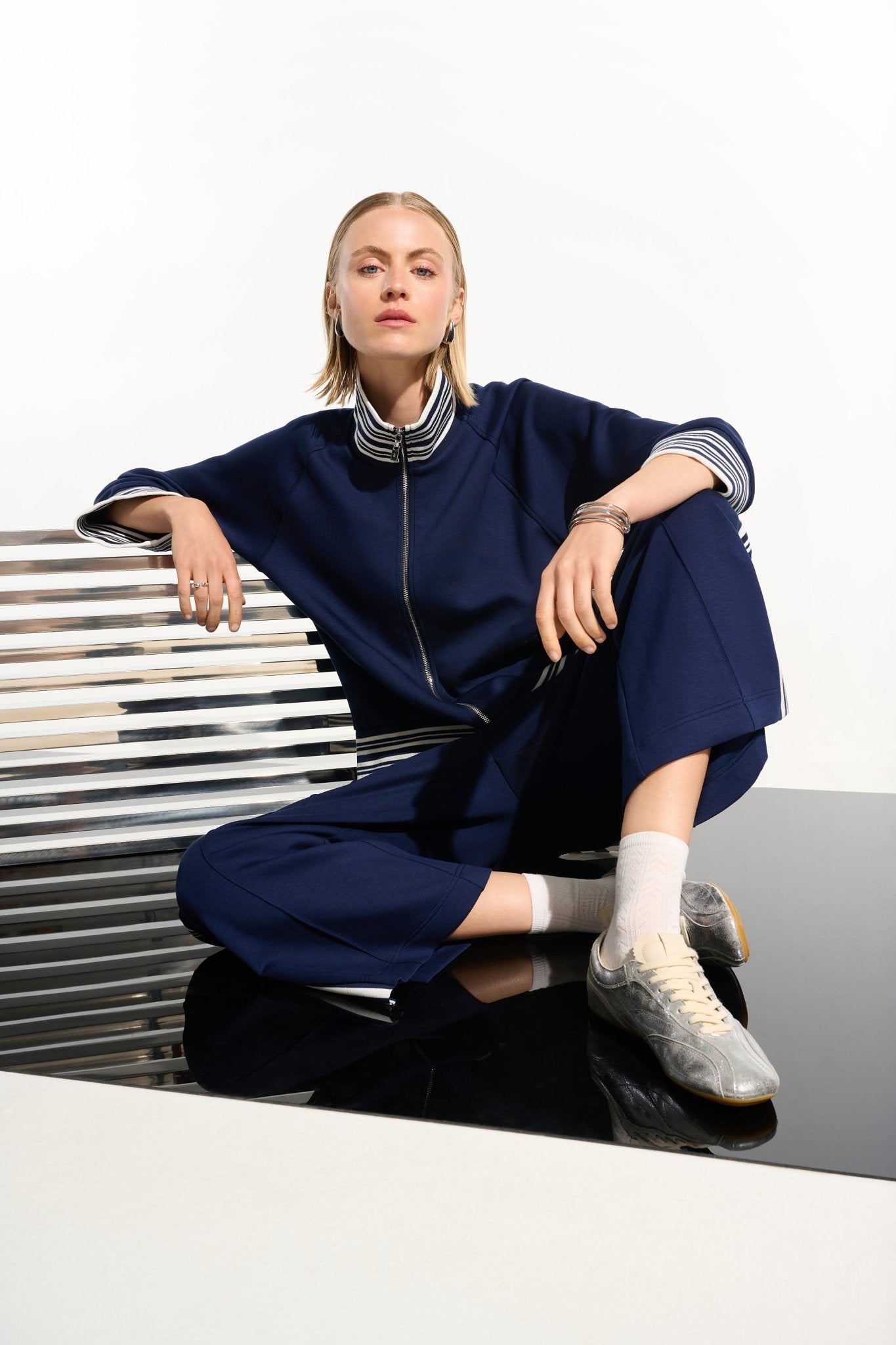 Shop Joseph Ribkoff Sport Scuba Jersey Pull - On Culotte Pants - Joseph Ribkoff