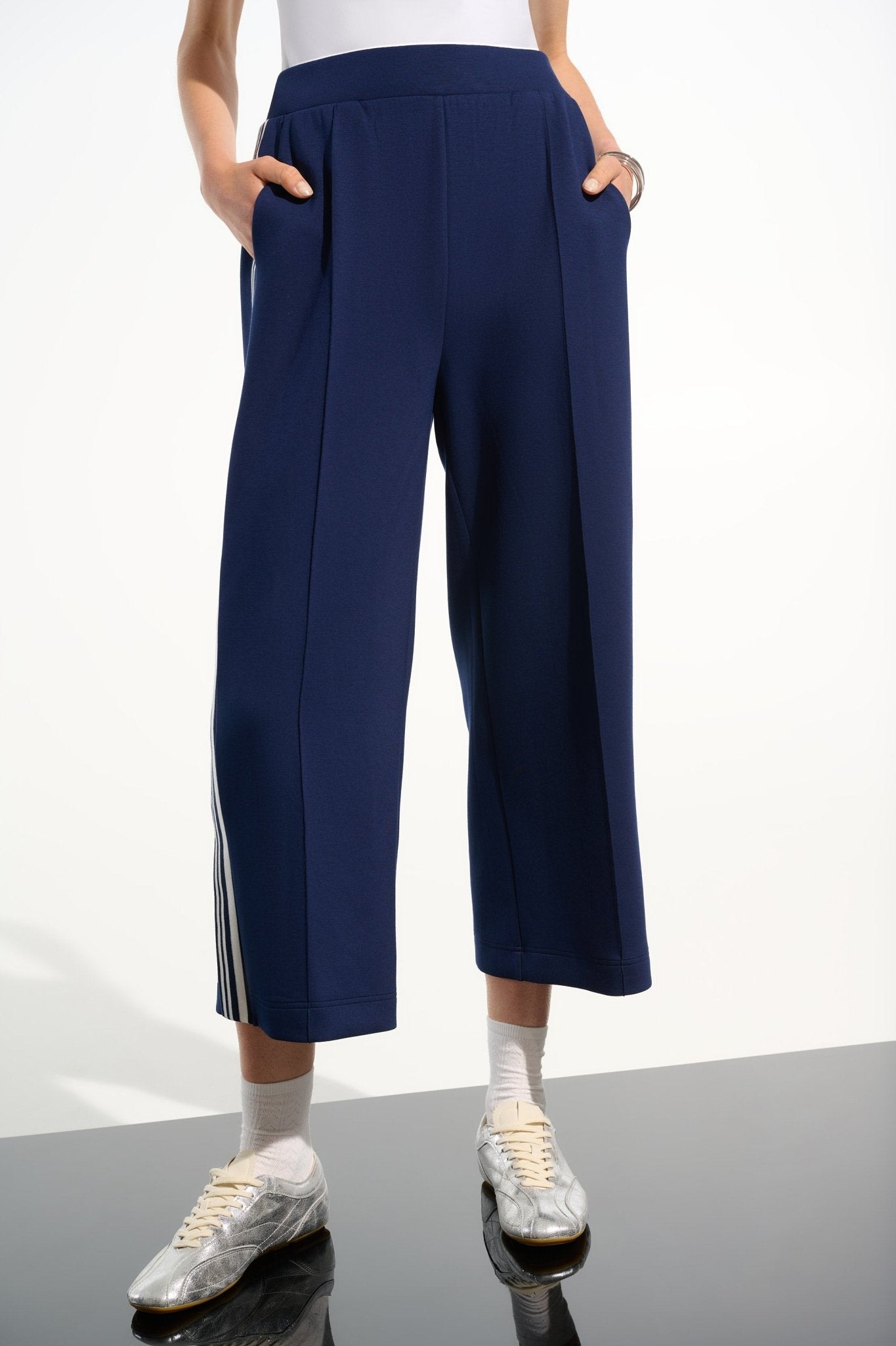Shop Joseph Ribkoff Sport Scuba Jersey Pull - On Culotte Pants - Joseph Ribkoff