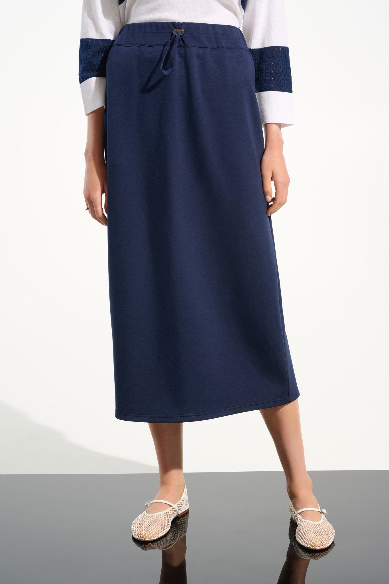Shop Joseph Ribkoff Sport Scuba Jersey Pull - On Skirt - Joseph Ribkoff