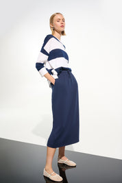 Shop Joseph Ribkoff Sport Scuba Jersey Pull - On Skirt - Joseph Ribkoff