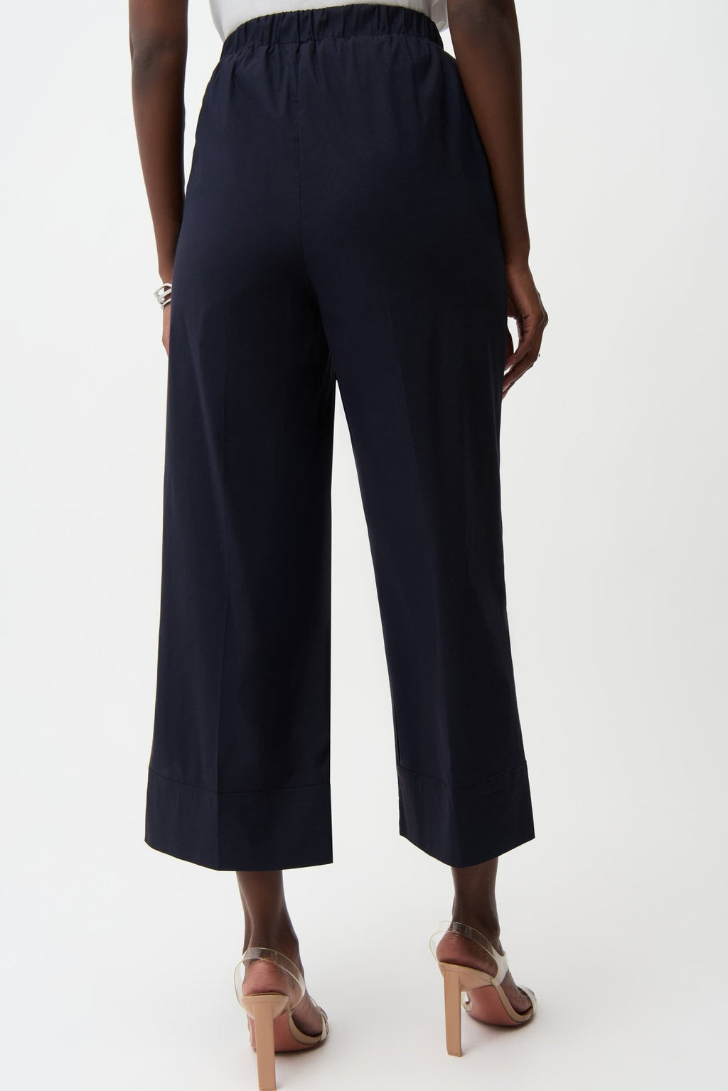 Shop Joseph Ribkoff Stretch Poplin Pull - On Culottes - Joseph Ribkoff