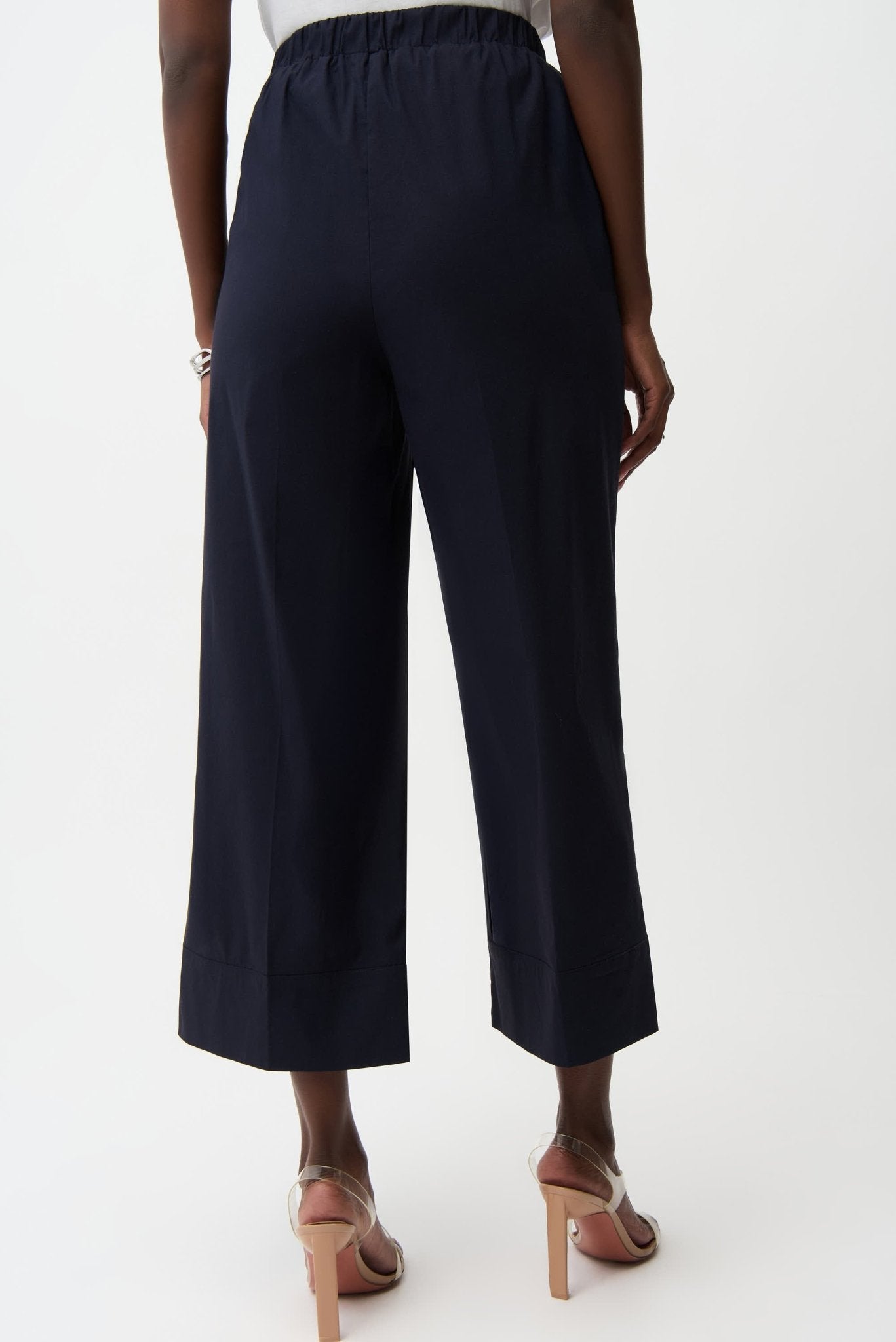 Shop Joseph Ribkoff Stretch Poplin Pull - On Culottes - Joseph Ribkoff