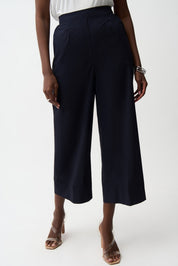 Shop Joseph Ribkoff Stretch Poplin Pull - On Culottes - Joseph Ribkoff