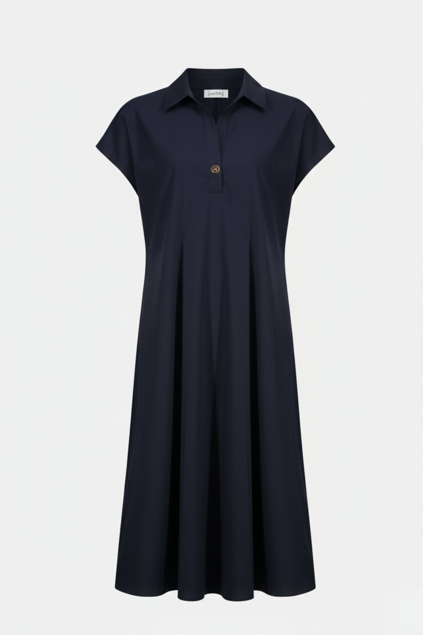Shop Joseph Ribkoff Stretch Poplin Trapeze Shirt Dress - Joseph Ribkoff