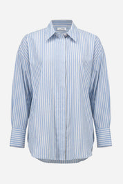 Shop Joseph Ribkoff Tencel Stripe Print Boxy Blouse - Joseph Ribkoff