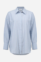 Joseph Ribkoff Tencel Stripe Boxy Blouse