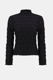 Shop Joseph Ribkoff Textured Knit Fitted Top - Joseph Ribkoff
