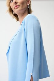 Shop Joseph Ribkoff Viscose Blend Open - Front Cardigan - Joseph Ribkoff