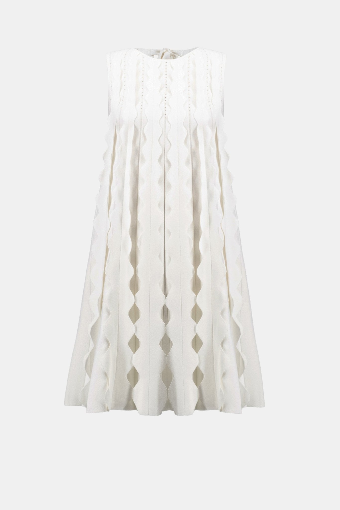 Shop Joseph Ribkoff Viscose Sweater Knit Sleeveless A - Line Dress - Joseph Ribkoff