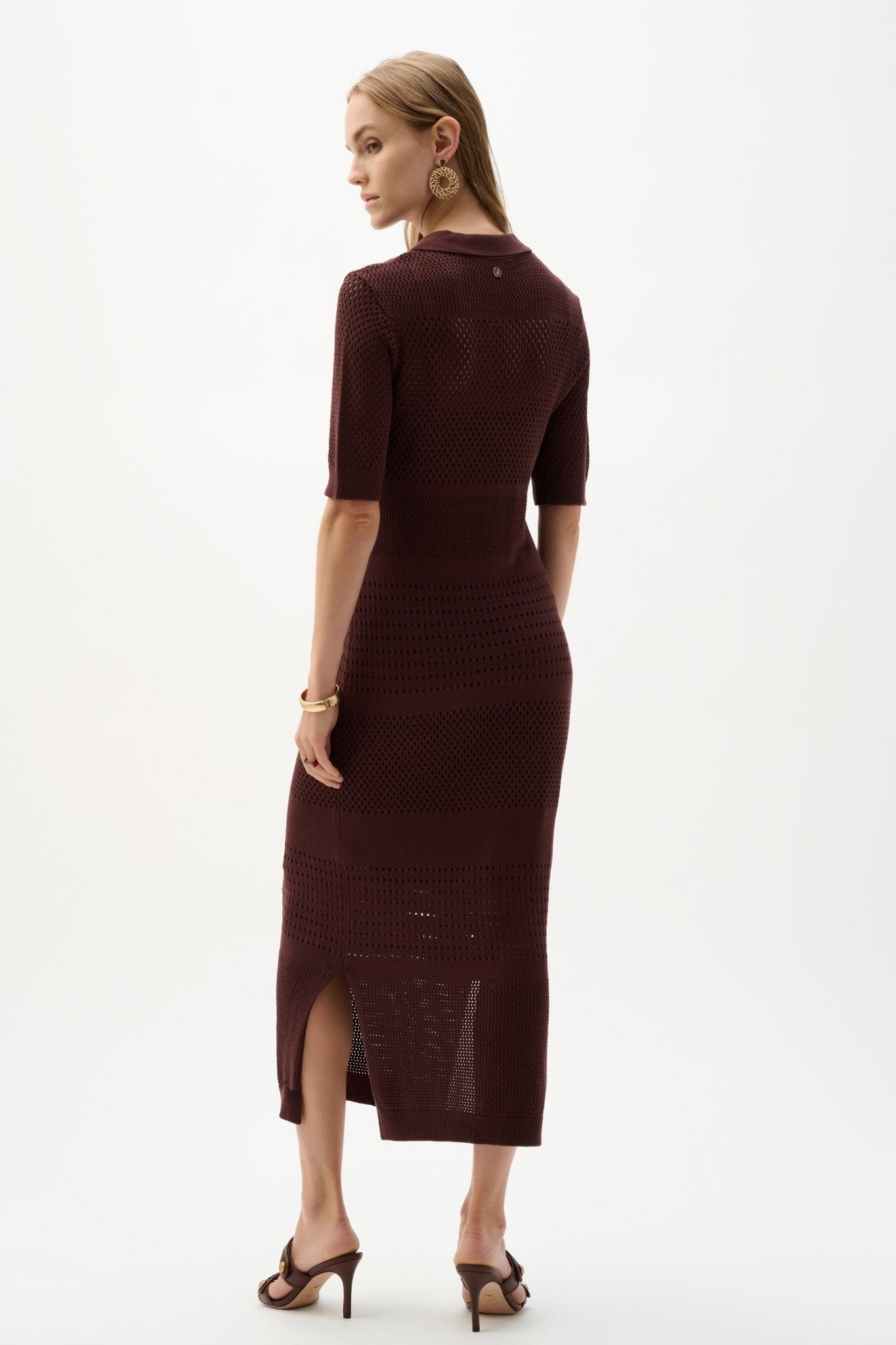 Shop Joseph Ribkoff Viscose Sweater Knit Straight Dress - Joseph Ribkoff