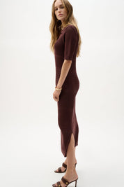 Shop Joseph Ribkoff Viscose Sweater Knit Straight Dress - Joseph Ribkoff