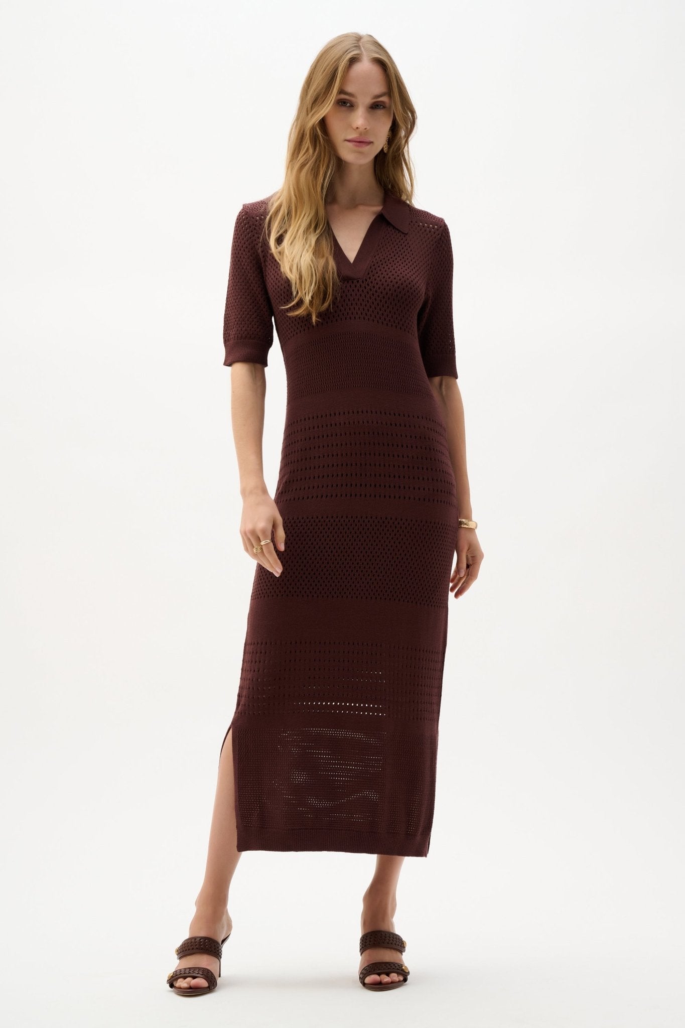 Shop Joseph Ribkoff Viscose Sweater Knit Straight Dress - Joseph Ribkoff