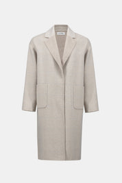 Shop Joseph Ribkoff Wool Blend Plaid Reversible Coat - Joseph Ribkoff