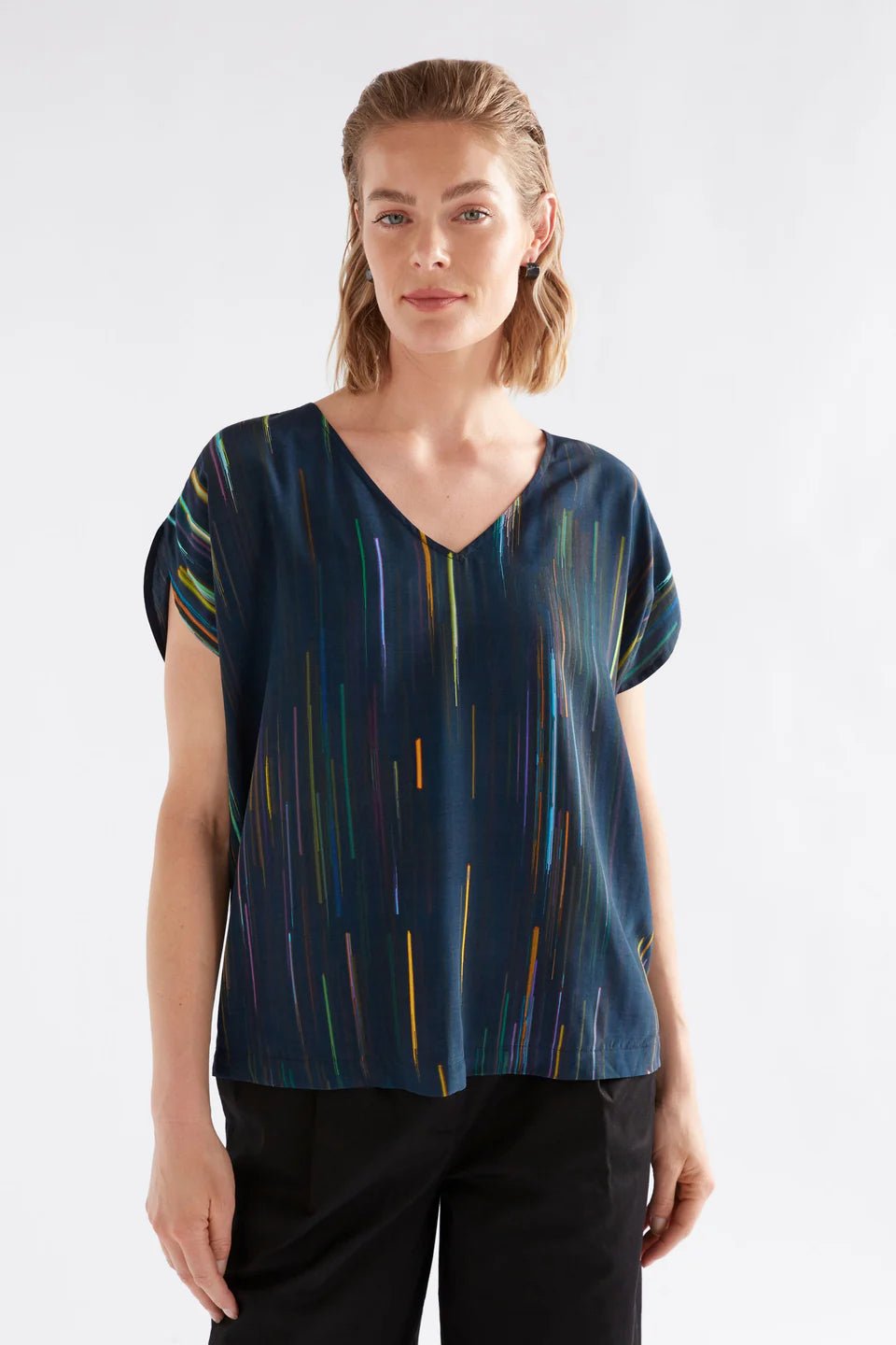 Shop Kayra V Neck Top - ELK