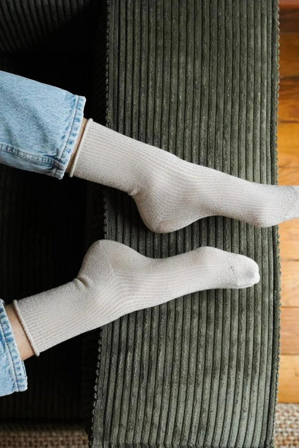 Shop KLUE Glitter Lurex Socks - KLUE