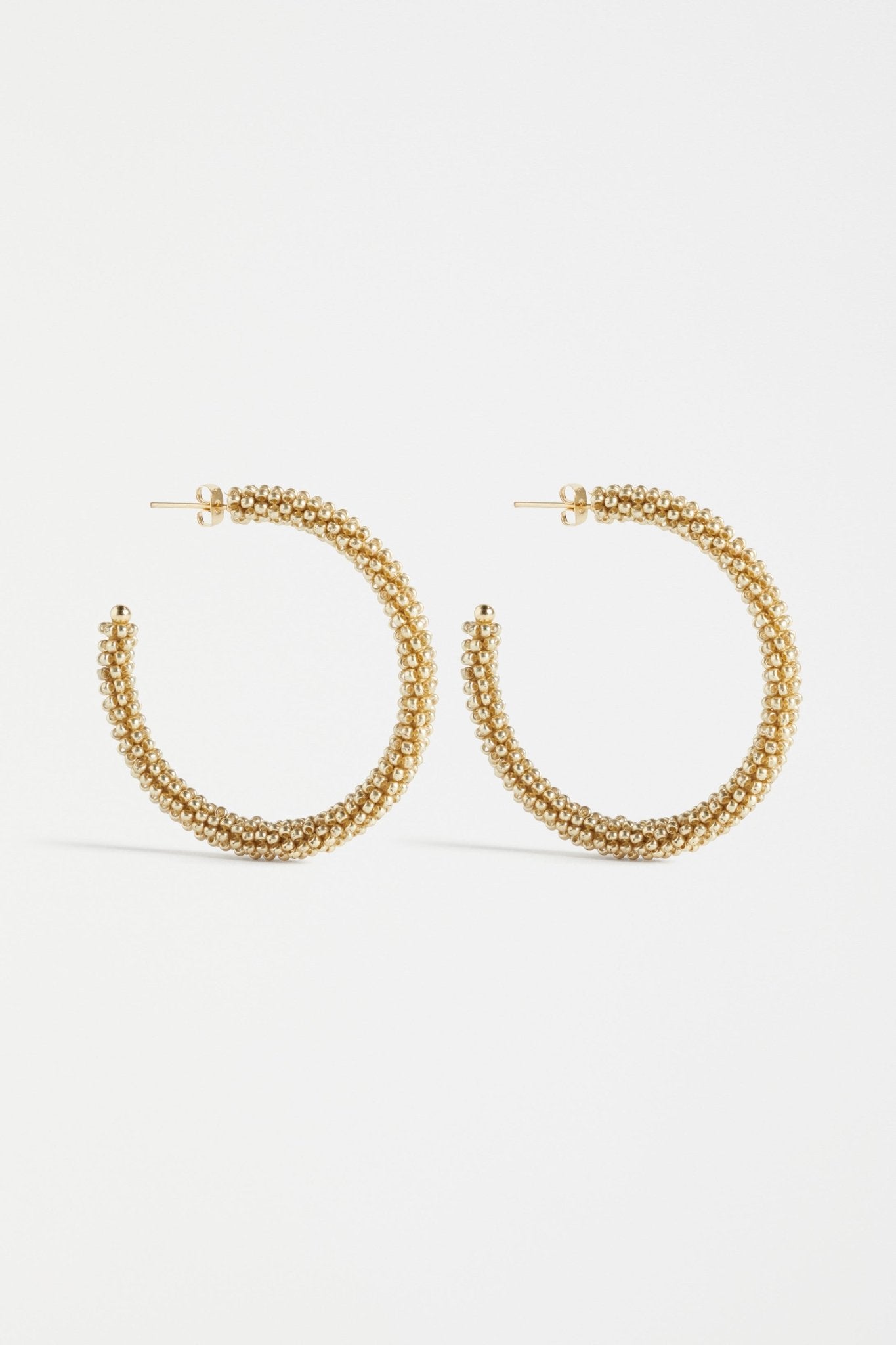 Shop Kolle Hoop Earrings | Gold - Elk The Label